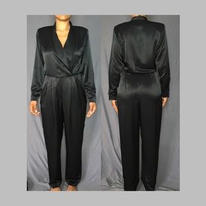 Liz Claiborne Navy Jumpsuit