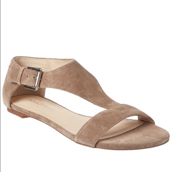Tami Suede T-Strap sandal, beige, neutral, taupe