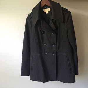 MICHAEL Michael Kors dark gray coat