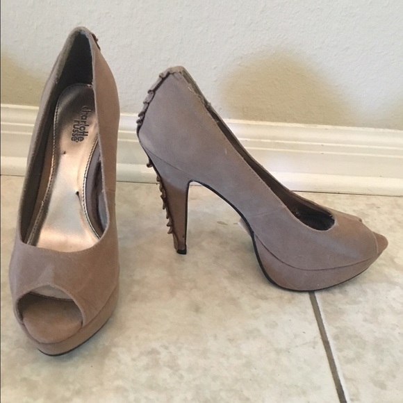 Lite brown heels