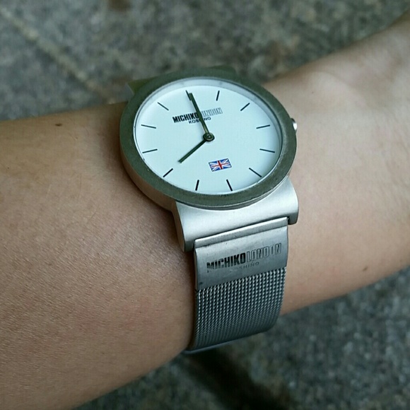 Designer MICHIKO KOSHINO London Watch EUC - Picture 2 of 4