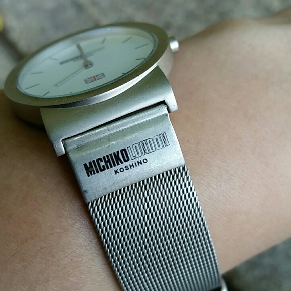 Designer MICHIKO KOSHINO London Watch EUC - Picture 4 of 4