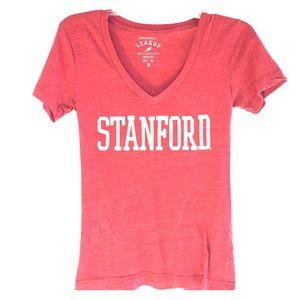 STANFORD V-neck Tee