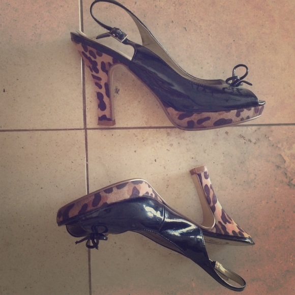 Cheetah Print Heels