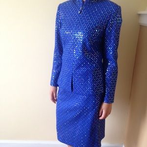 Vintage 2 Piece Blazer and Skirt