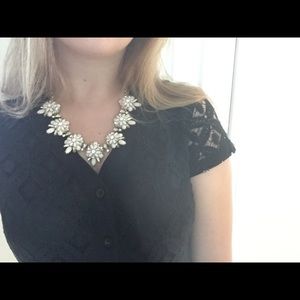 Authentic J. Crew Gold Statement Necklace