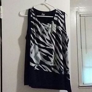 Zebra print asemetric