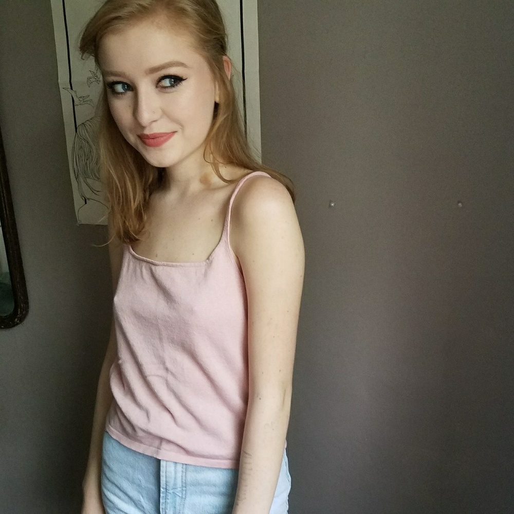 Club Monaco Knit Tank Top