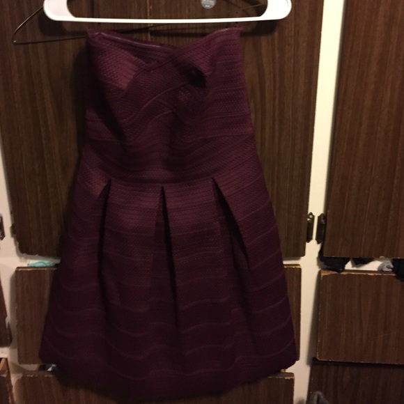 Maroon express dress only worn once