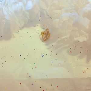 Diamond Oval Healing Ring