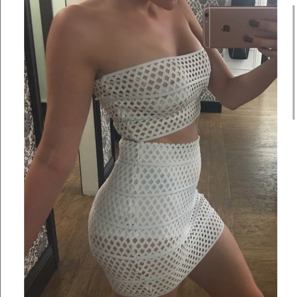 Caged two piece plus shoes!!