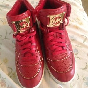 Michael Kor high top shoes