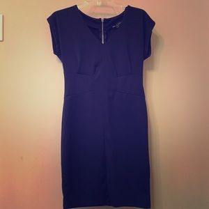 Navy mini dress