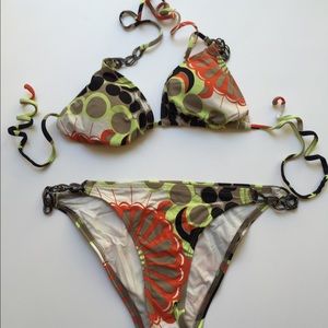 L space brand bikini swimsuit. S bottoms/L top