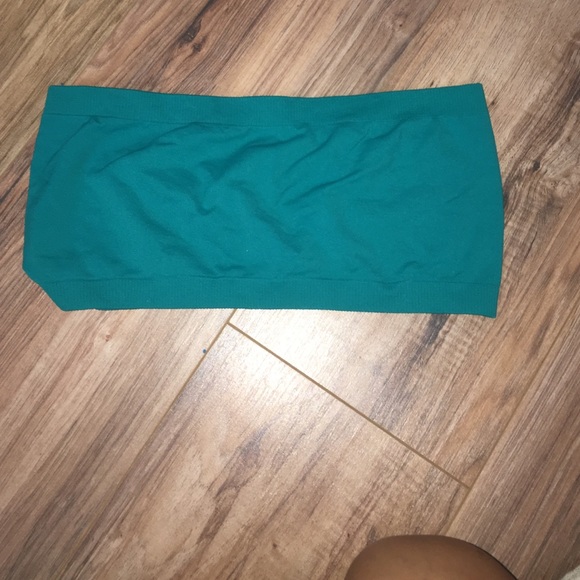 Turquoise bandeau top