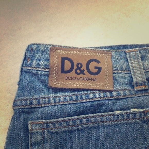 Dolce and Gabbana  denim skirt