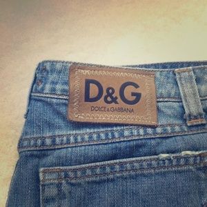 Dolce and Gabbana  denim skirt