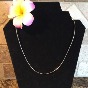 925 Sterling Silver 20" Chain