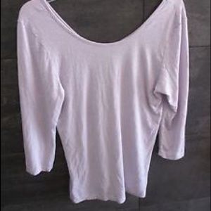Lavender t-shirt from Anthropology.