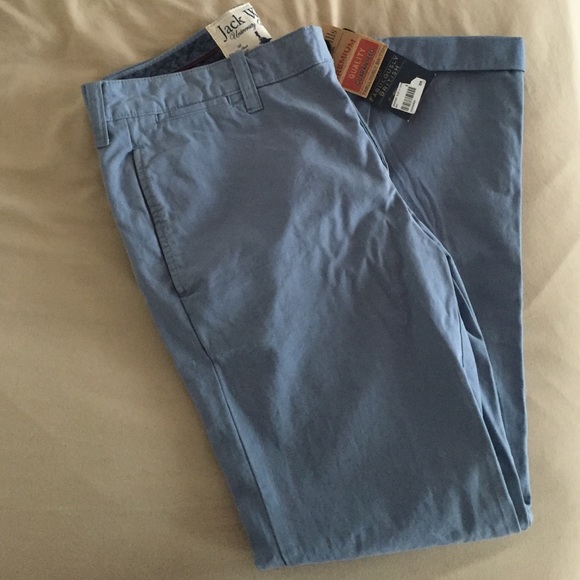 Men's Jack Wills baby blue chinos