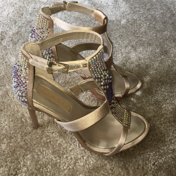 BCBG SPARKLE HEELS
