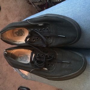 Gently worn vans