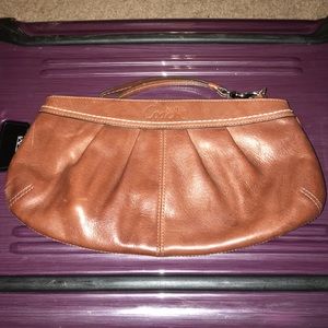 Brown Coach clutch