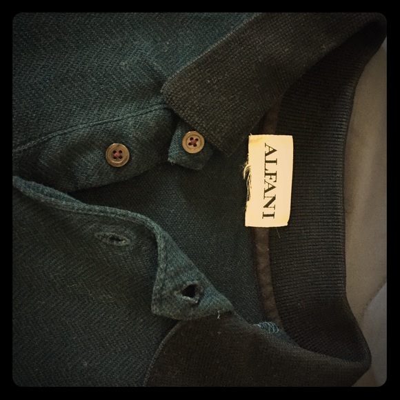 Authentic Alfani blue dress shirt