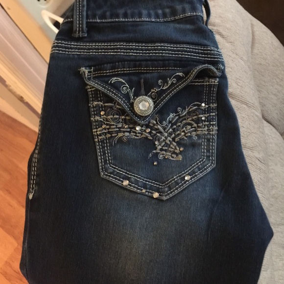 Jeweled jeans