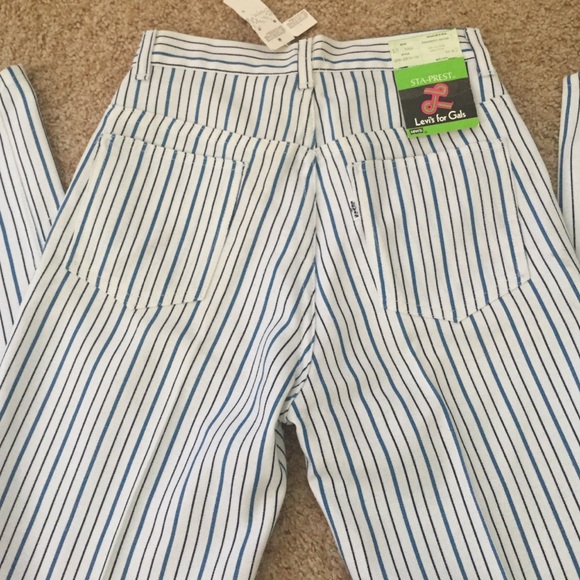 Vintage pinstripe Levis - Picture 2 of 3