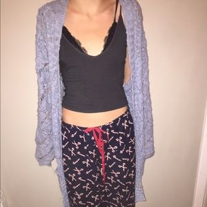 Blue Long cardigan/jacket from Pacsun