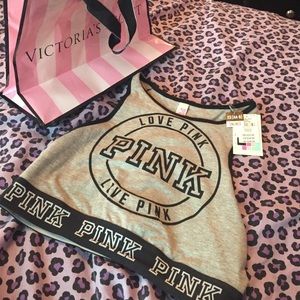 SALE!!Only for 1 Hour! New unlined PINK sports bra