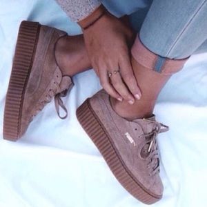 puma creepers beige look puma creepers beige look