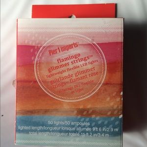 Pier1 imports flamingo glitter string lights