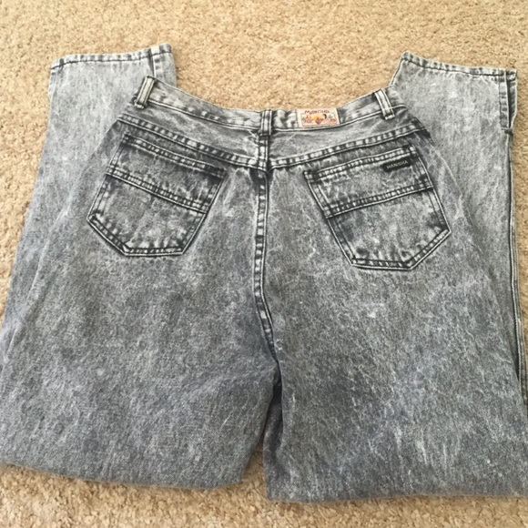Vintage acid wash jean