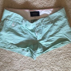 American eagle striped shorts!