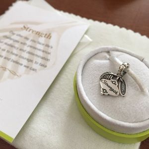 Chamilia .925 Sterling Silver Strength charm