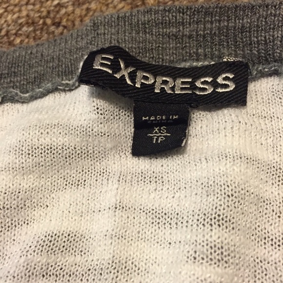 Gray and white light sweater! - Picture 2 of 2