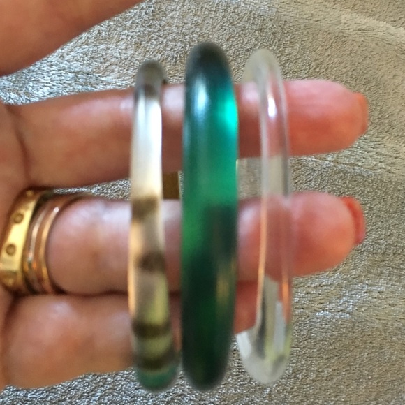 Set of Three Alexis Bittar bracelets