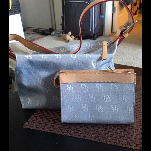 Dooney n brook bag n coin bag