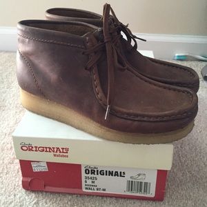 Brand new! Clarks original Wallabee's