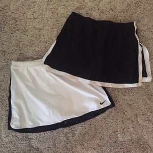 2 Nike tennis skirts - like new