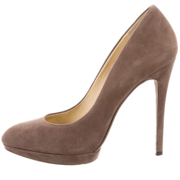 B Brian Atwood Suede Pumps