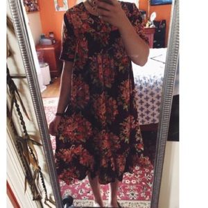 vintage floral sundress