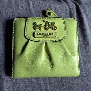 Coach mini wallet