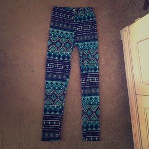 Aztec leggings