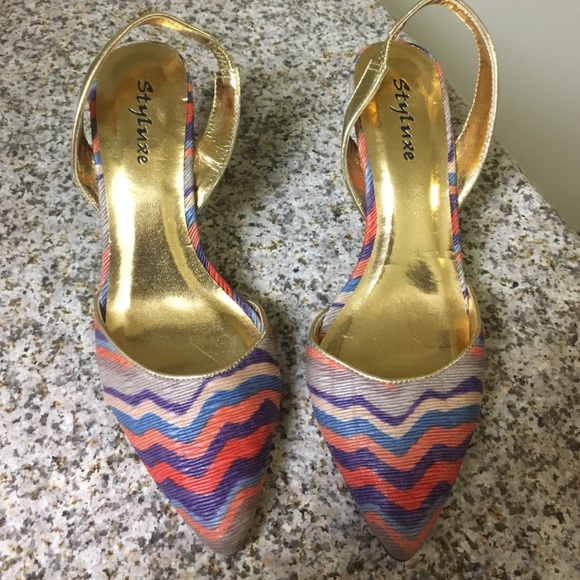 Multi Color Heels