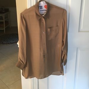 Brown blouse