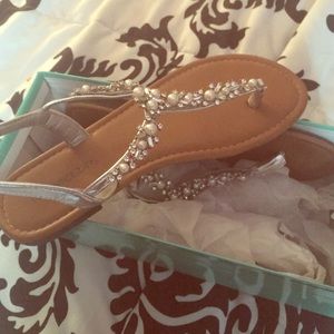 marbell sandals. ONLY WORN ONCE. size 7.