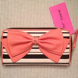 Betsey Johnson Bow Wallet